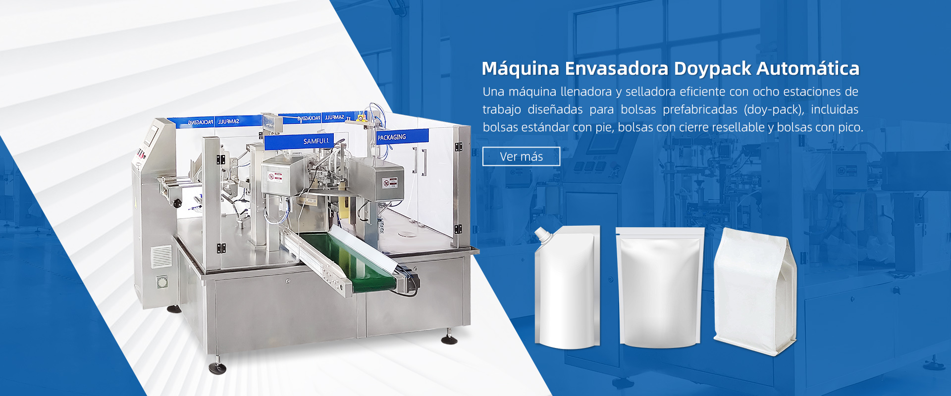 Máquina envasadora doypack