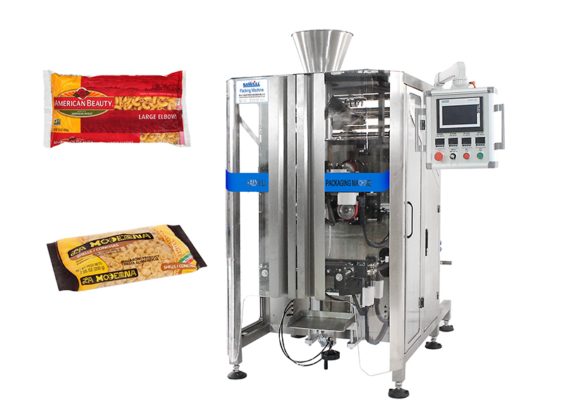 Maquina envasadora vertical automatica de pasta macarrones fideos