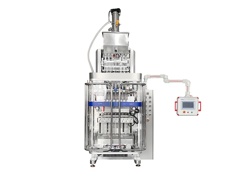 Máquina empacadora de gránulos de múltiples carriles