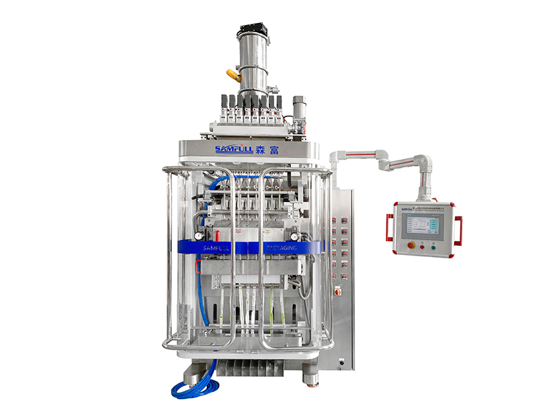 Simulación máquina dosificadora empacadora de café 