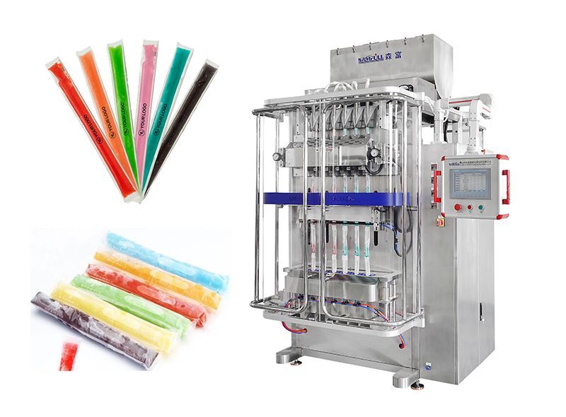 Maquina envasadora 10-100ml paleta en bolsa