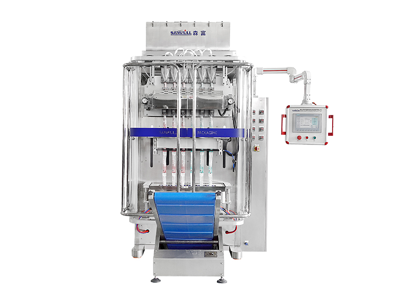 Maquina envasadora 10-100ml paleta en bolsa