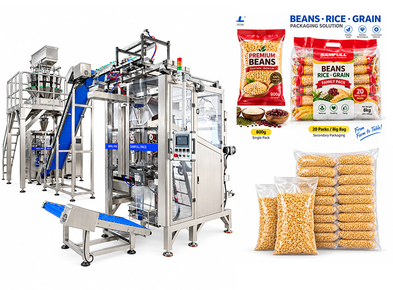 Caso de Éxito: Línea Automática de Envasado Secundario para Productos Granulados